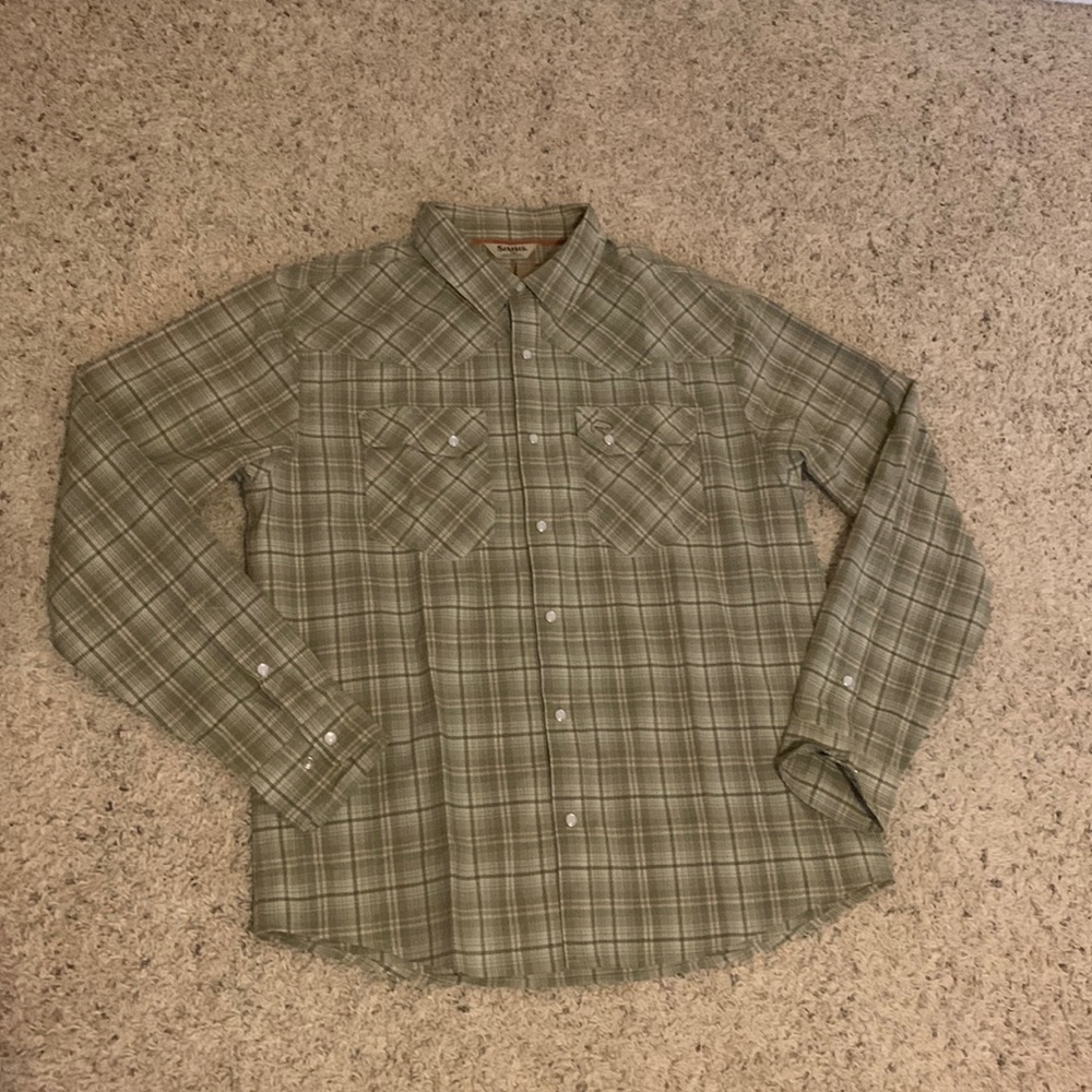 Simms Brackett LS Fishing Shirt - NWT